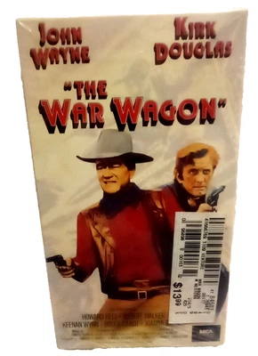 The War Wagon VHS Video Tape John Wayne Kirk Douglas  1967 Western Movie Color  Foto 1 de 3