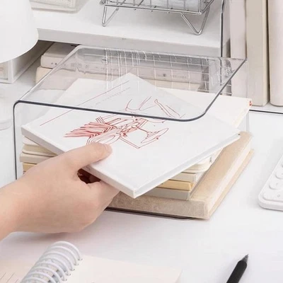 Portariviste trasparente per posta, organizer per file, per notebook, - Immagine 1 di 4