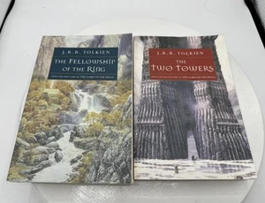 The Lord of the Rings Tolkien Set Fellowship of the Ring Two Towers Softcover - Picture 1 of 11