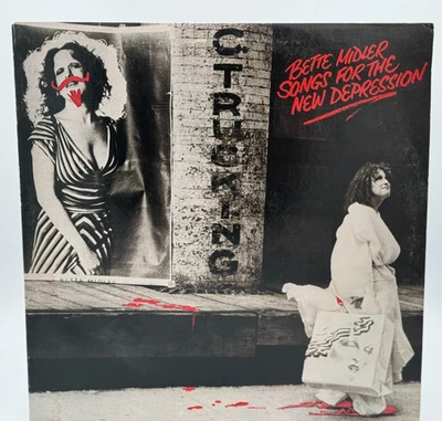 Bette Midler Songs For The New  Depression - 12" Vinyl Record - Tested Foto 1 de 4