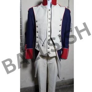 Amerikanische Revolutionskriegsuniform - Continental Army Style Reenactment only Mantel - Bild 1 von 2