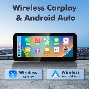 Pantalla táctil estéreo navegación GPS inalámbrica CarPlay de 10,25" para Mercedes W212 2008-2010 - Imagen 1 de 13