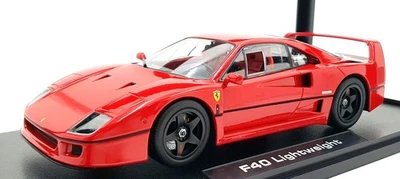 KK Scale 1/18 Scale Diecast KKDC180811 - Ferrari F40 Lightweight - Red - Image 1 of 4