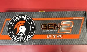 Lancer Tactical LT-15B-G2 M4 SD GEN 2 Polymer AEG Airsoft Rifle, Black - Picture 1 of 14