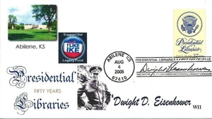 WII Colorprint 3930 Presidential Library Dwight D. Eisenhower IKE Abilene, KS  - Picture 1 of 1