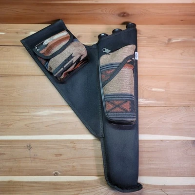 Vintage Neet Archery Target Hip Quiver RH Navajo Bow Hunting USA Made Pockets - Image 1 of 4