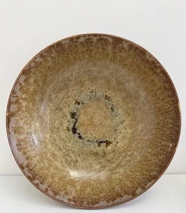 Studio Vintage Australian Pottery Large Crystalline Bowl Signed Ted Secombe - Picture 1 of 6