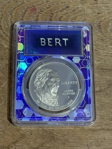 1993-S Madison Bill of Rights Silver Commemorative Dollar PR70DCAM LIMITED BERT - Picture 1 of 2