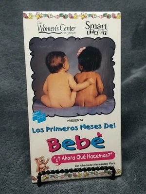 Vintage Womans Center Smart Start Spanish RARE VHS Bebe Y Ahora Que Hacemos - Image 1 of 2