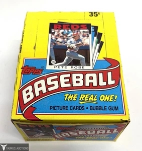 1986 Topps MLB Baseball 36 Wax Pack in Display Box - Don Mattingly Pete Rose #5 - Picture 1 of 7