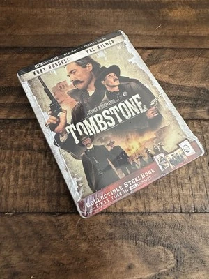 Tombstone [1993] 4K (Ultra HD / Blu-ray / Digital) SteelBook. **NEW - Image 1 of 2