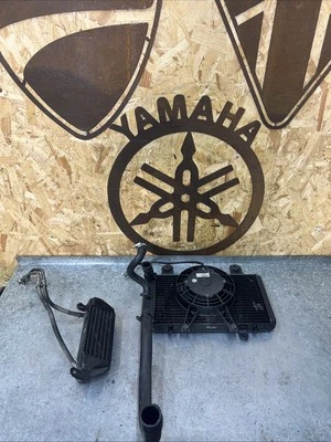 Radiador y enfriador de aceite Triumph Tiger 900 1999-2000 4250 millas como nuevo Foto 1 de 4