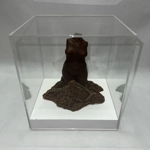 NUDE FEMALE ( Pregnant or Fertility) TORSO RESIN SCULPTURE SIGNED DOVE INCASED - Picture 1 of 6