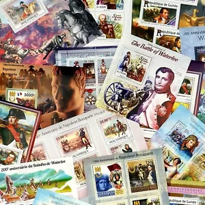 Stamp Collection Napoleon 15+ Different Sets Topical Stamps MNH Sets - Picture 1 of 5