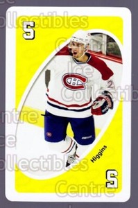 2007-08 Montreal Canadiens UNO #32 Christopher Higgins