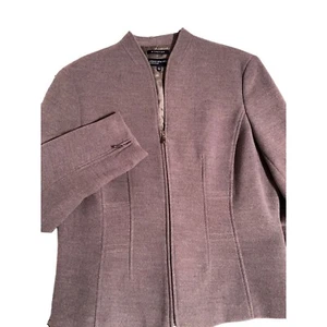 Jones New York Gray Jacket size 14 - Picture 1 of 6