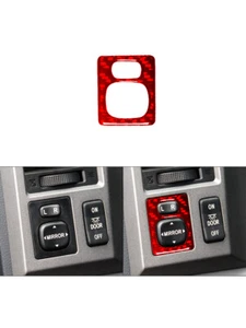 For Toyota Tundra 2007-2013 Carbon Fiber Electric Mirror Control Sticker Trim  - Picture 1 of 12