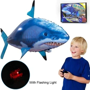 Remote Control Flying Fish Shark Electric Air Inflatable RC Animal Toy for Kids - Picture 1 of 6