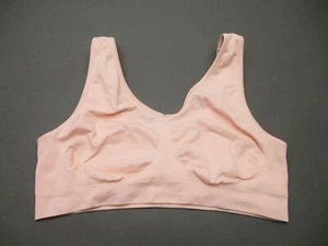 Bali Size 7 Womens Pink Wireless Unpadded Bralette - Picture 1 of 4