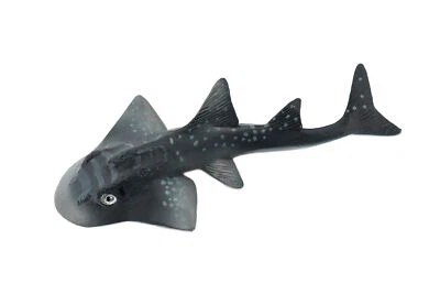 Guitarfish Shark, Shovelnose Ray, Rubber Fish, Realistic Toy 5" CH435 BB109 - Image 1 of 4