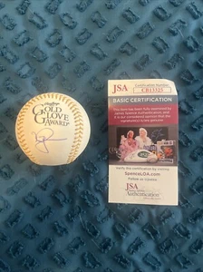 Mark McGwire Autographed Signed MLB Gold Glove Baseball w/ JSA COA - Picture 1 of 4