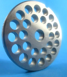 Plato picadora de alimentos para carne #22 x 3/8" agujeros (10 mm) INOX - Imagen 1 de 3