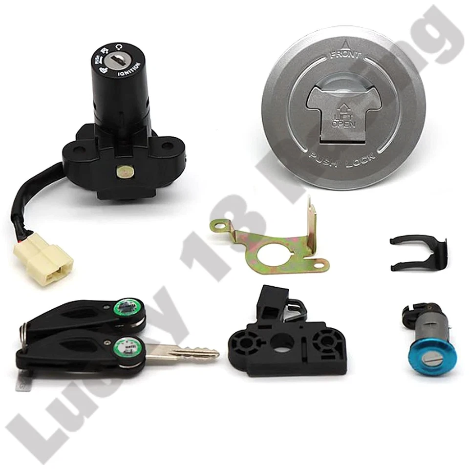 Juego de bloqueo completo para Benelli TNT 125 17-24 interruptor de encendido pestillo de asiento tapa de combustible Foto 1 de 4