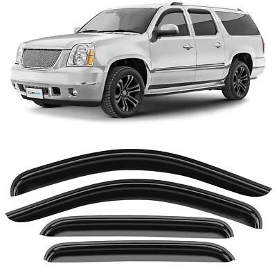 Parasoles de lluvia protectores de viento para GMC Yukon XL 1500 2007-2014 Foto 1 de 4