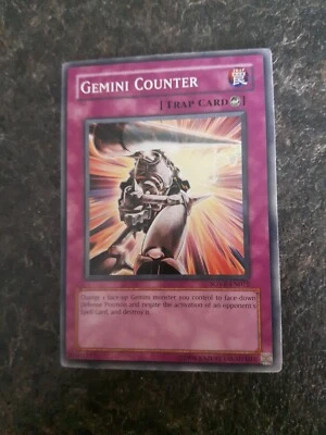 Gemini Counter Trap YuGiOh Card SOVR-EN075 - Image 1 of 2
