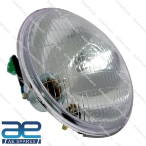 7 " Phare Avant Faisceau + Parking Ampoule Support Lucas Pour N Réplique Enfield - Photo 1/9