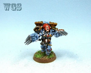 Warhammer 40K WGS painted Space Wolves Wolf Guard with Wolf Claws SW018 - Picture 1 of 6