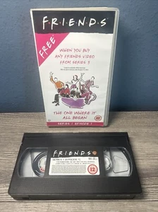 FRIENDS - Series 1 Episode 1 Promo Promotional Video, VHS (1997) Extremely RARE - Picture 1 of 4