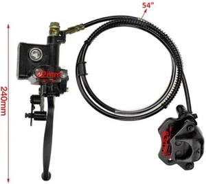 Left Hydraulic REAR Brake Caliper for Chinese ATV Quad COOLSTER BK09 - Picture 1 of 6