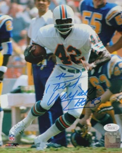 Paul Warfield Miami Dolphins Ohio State HOF Signed 8x10 Photo Autograph JSA COA - Picture 1 of 4