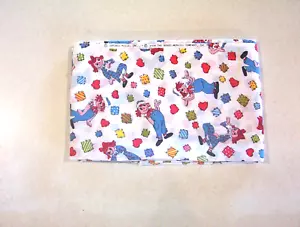 Springs Mills White with Raggedy Ann Print Cotton Blend Fabric Sewing 44"x44" - Picture 1 of 1