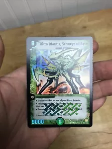 Duel Masters - Ultra Mantis Scourge Of Fate DM06 - S10/S10 SR Holo English - Picture 1 of 4