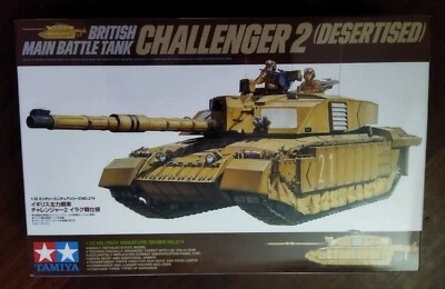 Tamiya 35274 Challenger II (Desertised) carro armato modellismo nuovo sigillato - Immagine 1 di 4
