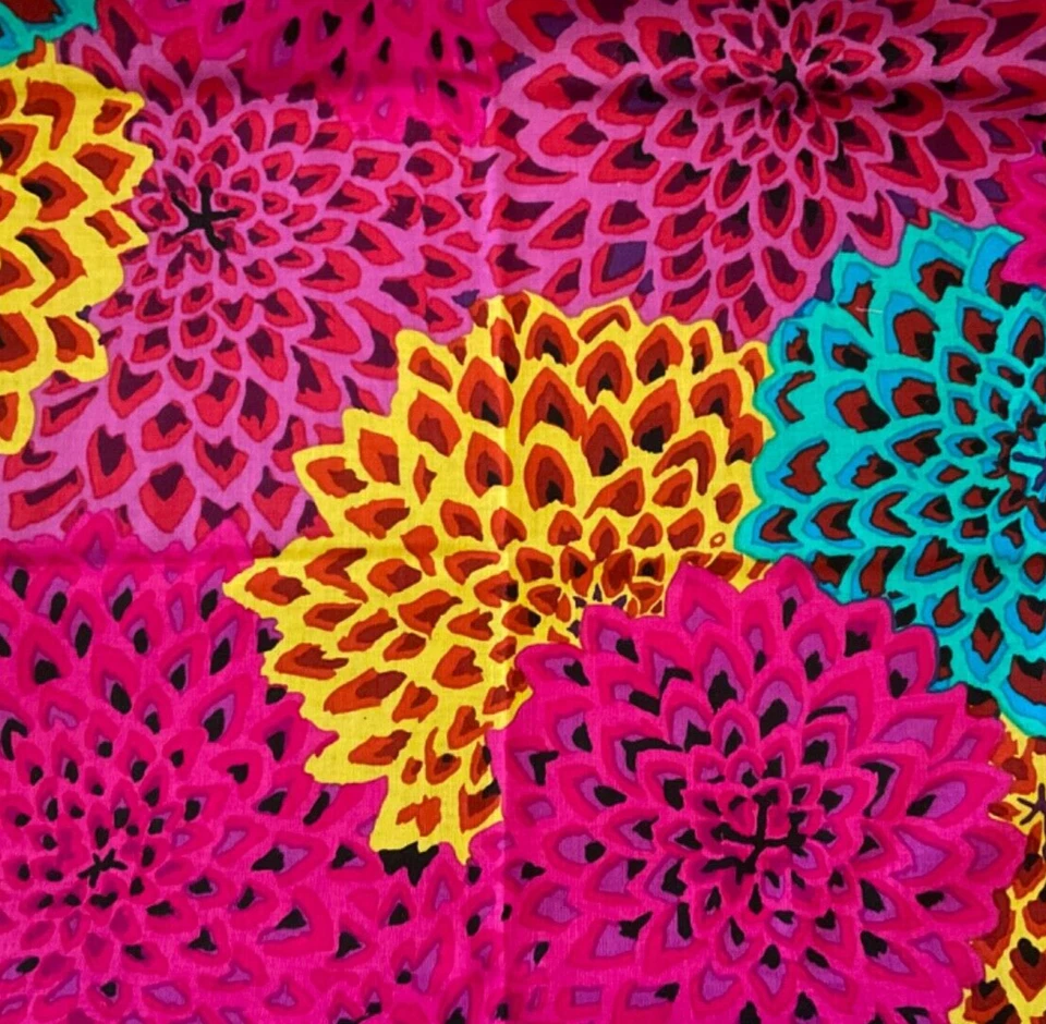 Kaffe Fassett DAHLIA FIG GP54        14" X WOF     original issue - Image 1 of 1