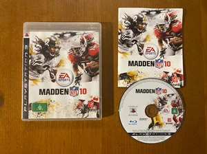 EA SPORTS MADDEN NFL 10 (G) PS3 INCLUDES MANUAL PAL OZ SELLER - Picture 1 of 3