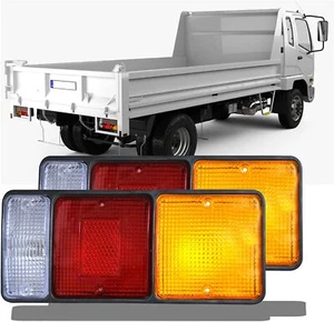 Juego de lentes de luz trasera solo para camiones Mitsubishi Fuso Canter FS527 FK618 - Imagen 1 de 6
