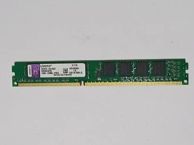 Kingston KVR13N9S8/4 4GB 1Rx8 512M x 64-Bit PC3-10600 CL9 240-Pin DIMM - Image 1 of 3
