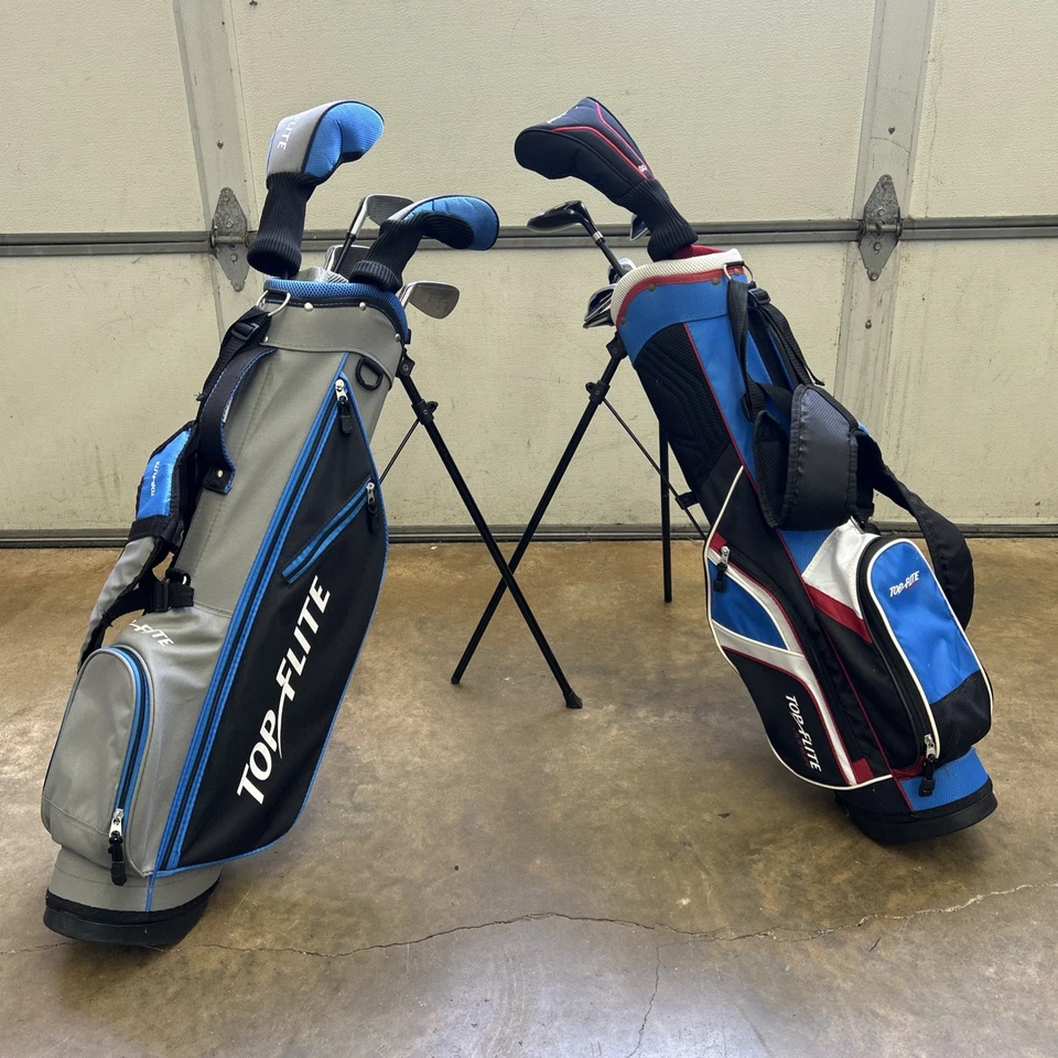 Top Flite Junior Golf Set 7, 9, Wedge / Driver & Hybrid / Putter/ StandCarry Bag - Image 1 of 1