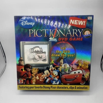 Disney Pictionary Board Game Complete 2007 Ages 7 And Up - Image 1 of 3