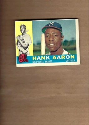 1960 TOPPS HANK AARON # 300 - Изображение 1 из 2