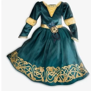 Disney “Merida” Dress From ‘Brave’, Girls Size L, Pre-owned - Picture 1 of 9