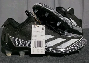 Scarpe Adidas Uomo US 9 Adizero Electric.1 IF2426 Nero/Bianco Tacchetti Calcio NUOVE - Foto 1 di 7