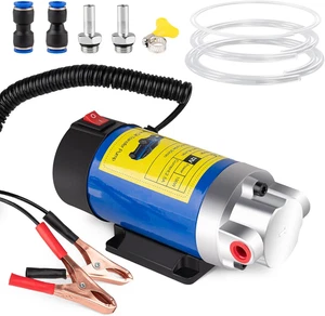 Pompa Estrattore Olio 12V 100W, Pompa Trasferimento Fluidi Ultra Silenziosa per Olio Motore - Foto 1 di 12