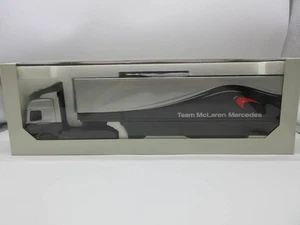 1/43 Team Mclaren Mercedes-Benz Actros 1998 camión remolque minicar - Imagen 1 de 7