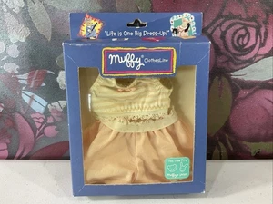JUEGO DE TOP Y CALZONCILLOS BOXER MUFFY HOPPY TENDEDERO MIDDI Rosa Nuevo en Caja - Imagen 1 de 8