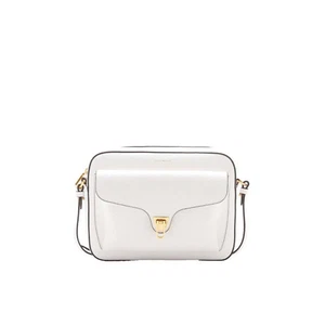 COCCINELLE BEAT E1 MF6 15 04 01 DAMEN TASCHE LEDER WEISS ORIGINAL PE 2025 - Bild 1 von 3